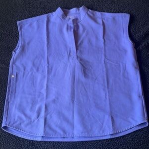 Figs Blueberry Rafaela Three-Pocket Oversized Scrub Top